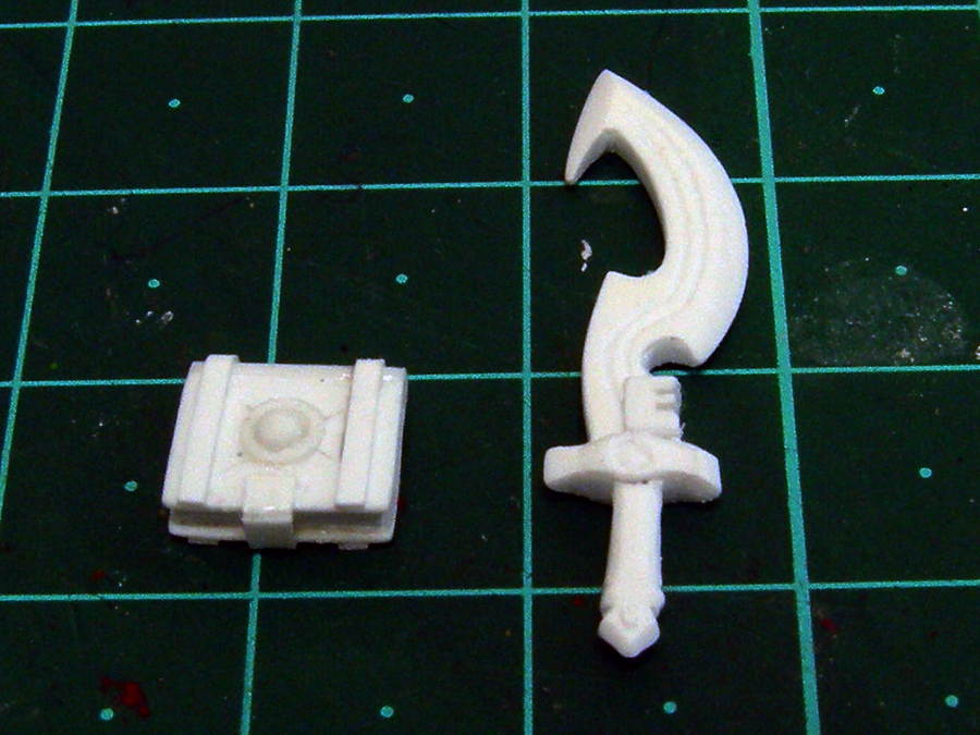 Custom Book and Sword